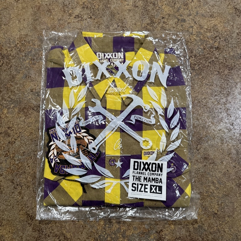 Dixxon Flannel Co "The Mamba" Plaid Flannel Button-Up Shirt Men's XL